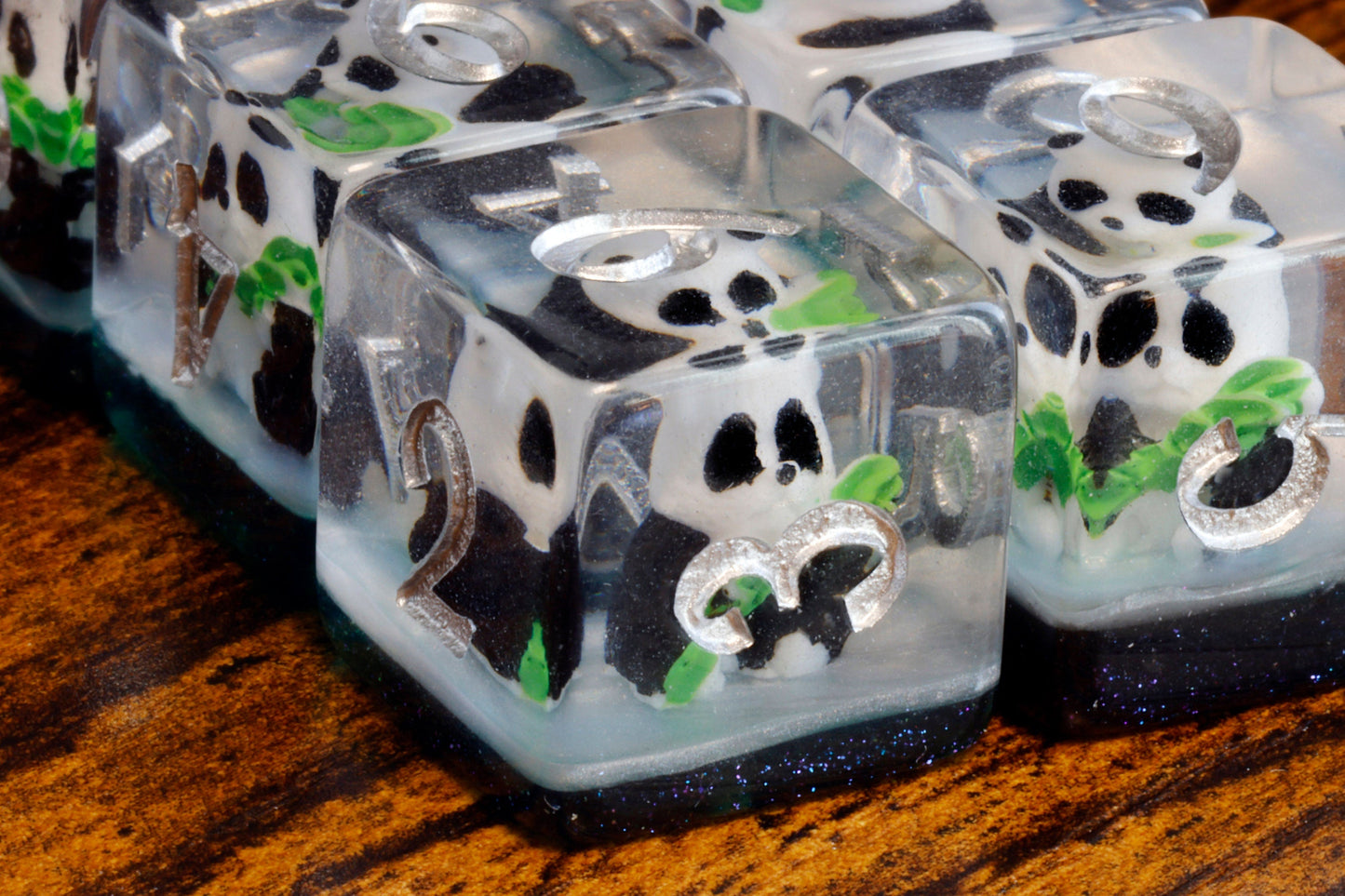 Lucky Panda D6 Dice - The Wizard's Vault