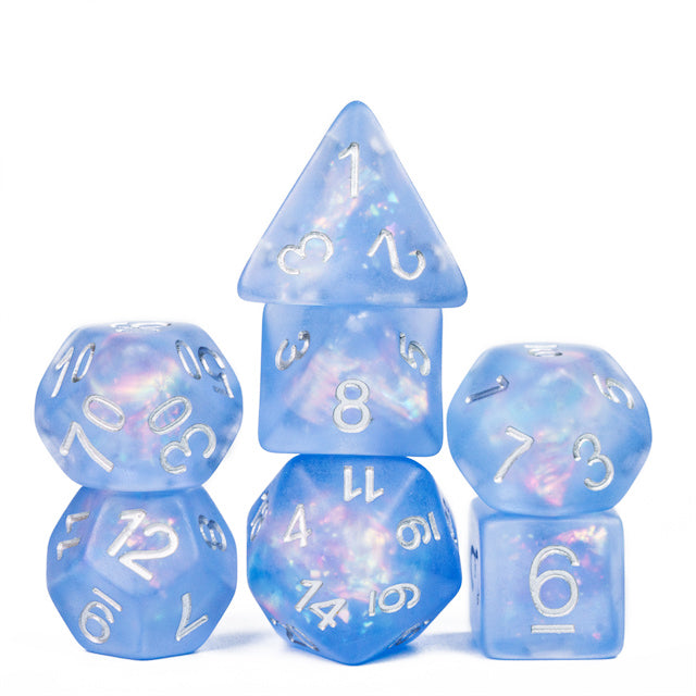 Frost Faerie dice set - The Wizard's Vault