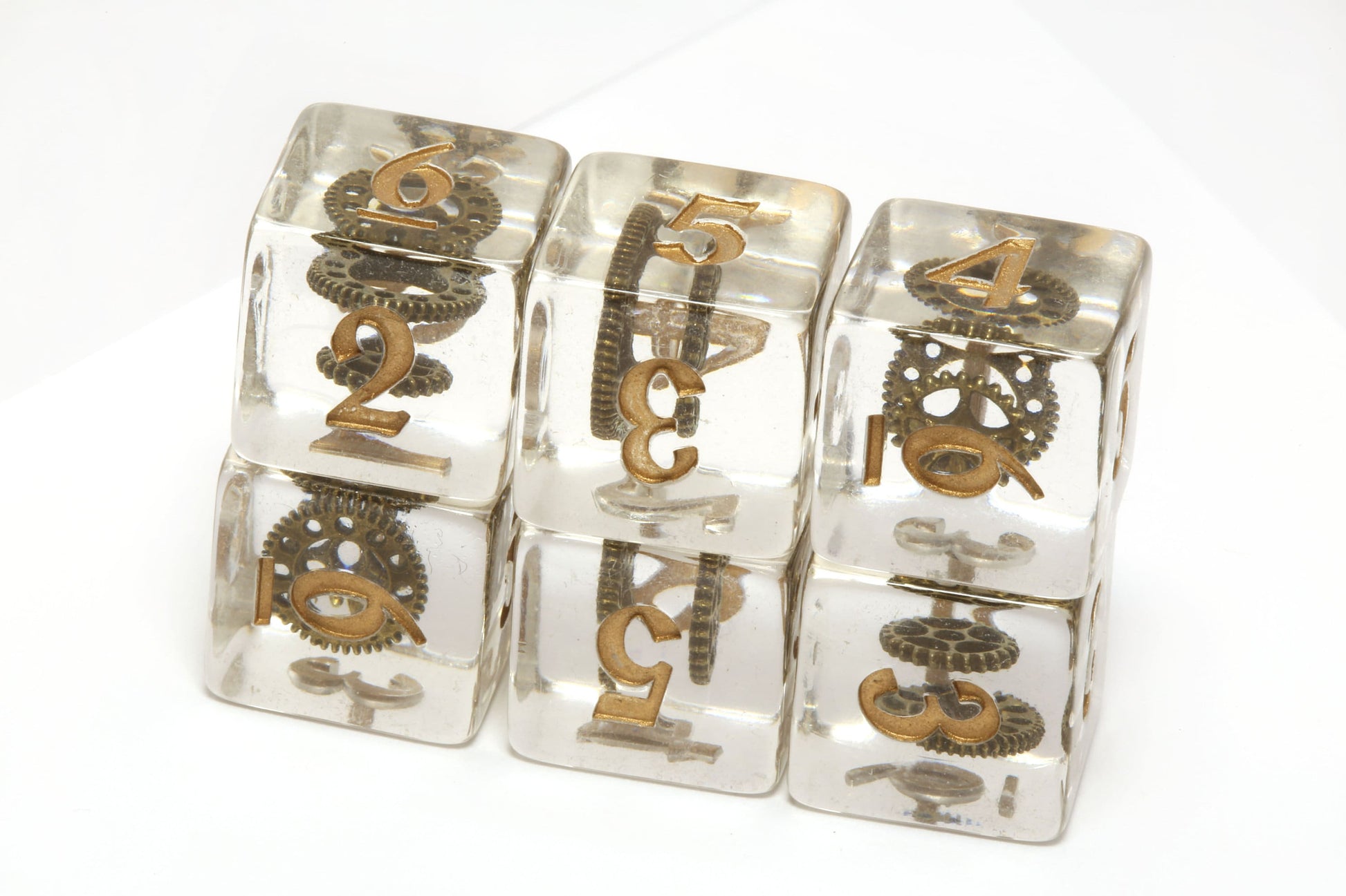 Gnome Tinkerer D6 Dice - The Wizard's Vault
