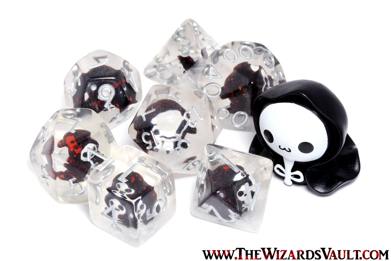 Necromancer's companion dice set - The Wizard's Vault